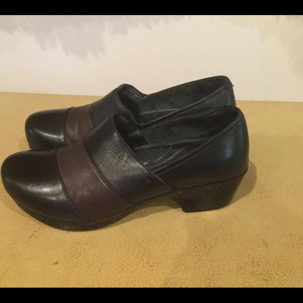 Dansko Leather Clogs - Picture 2 of 5